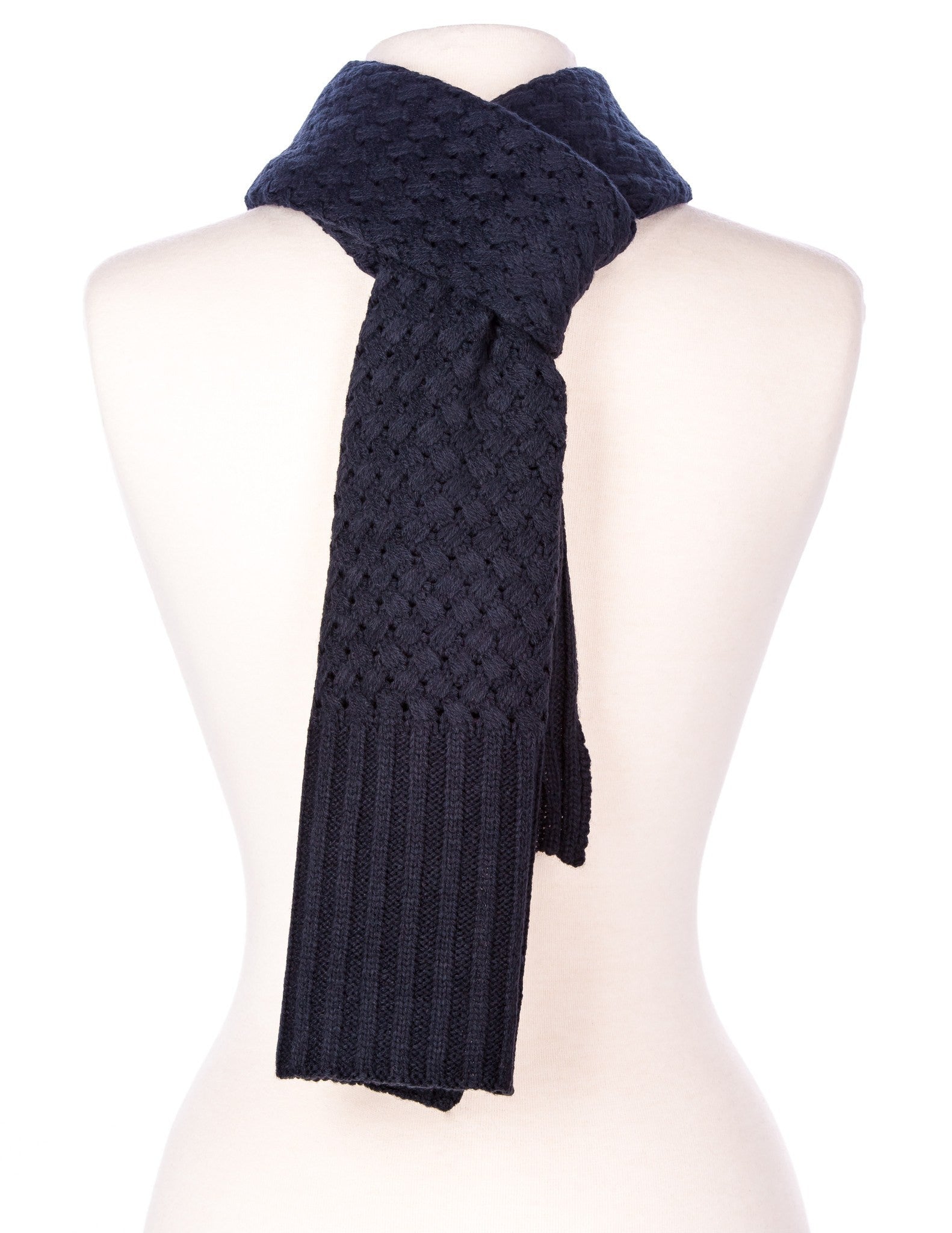 Men's Solid Weave Everyday Winter Scarf