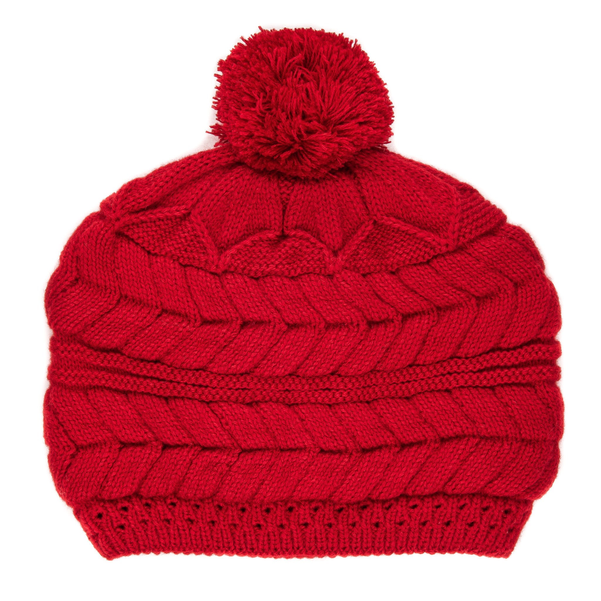 Women's Cityscape Pom Beanie Hat