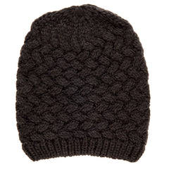 Noble Mount Mens Basket Weave Winter Hat