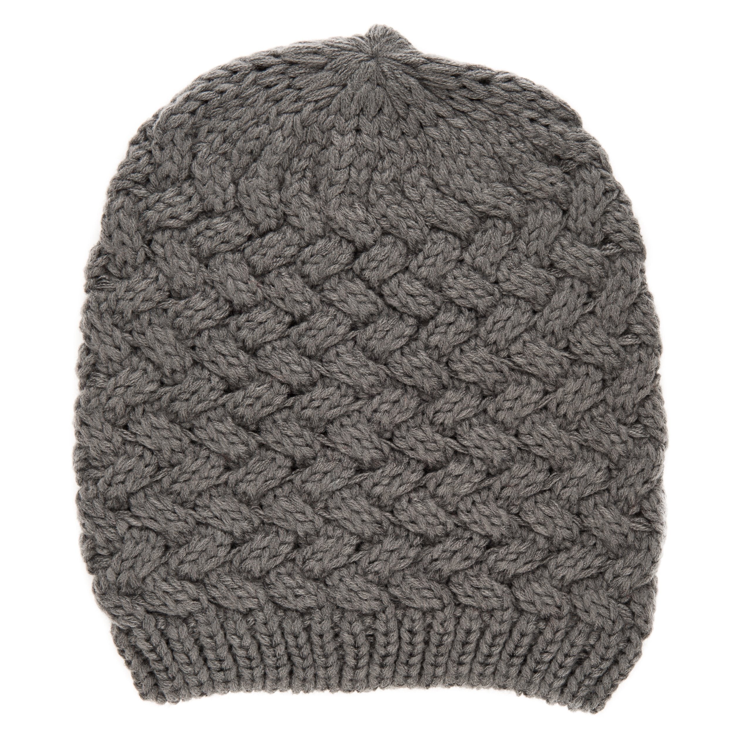 Noble Mount Mens Basket Weave Winter Hat