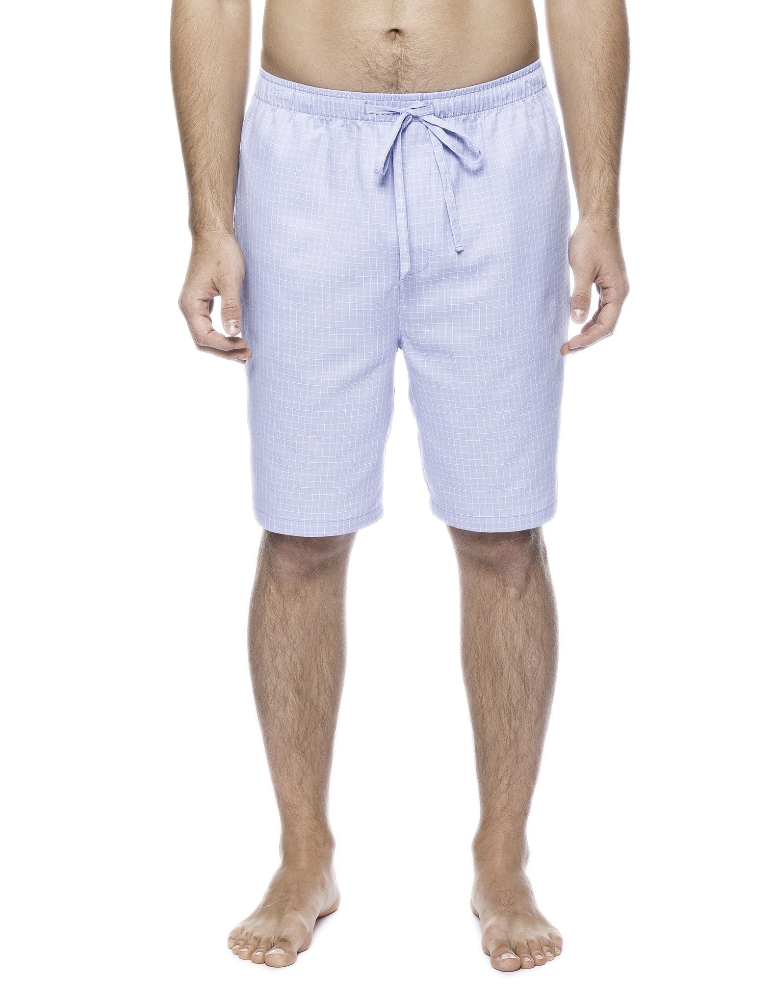 Men's 100% Woven Cotton Lounge Shorts