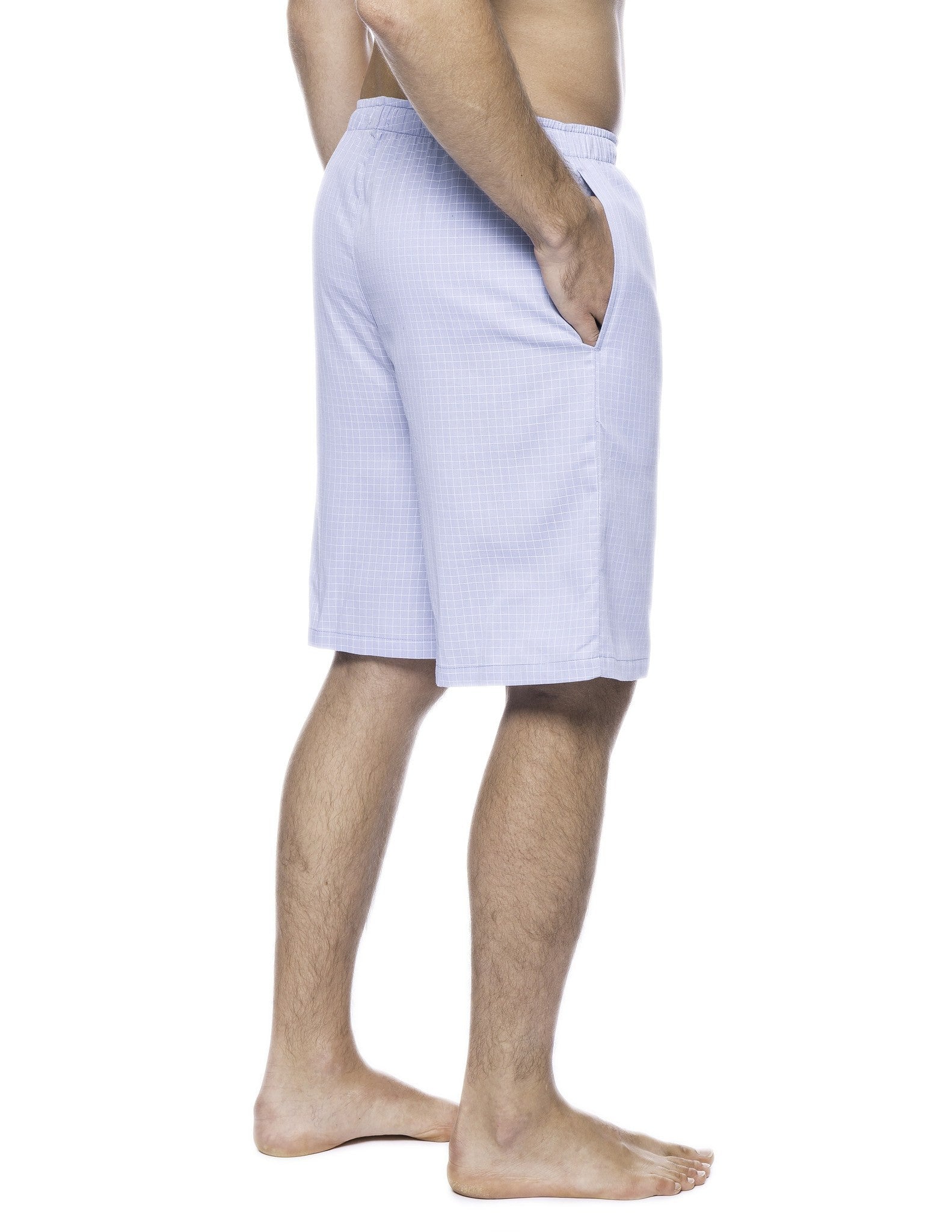 Micro Checks Light Blue
