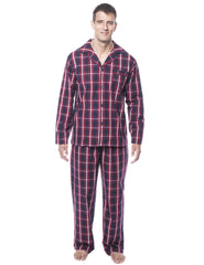 Men's 100% Woven Cotton Pajama Sleepwear Set