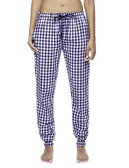 Women's Premium Flannel Jogger Lounge Pants