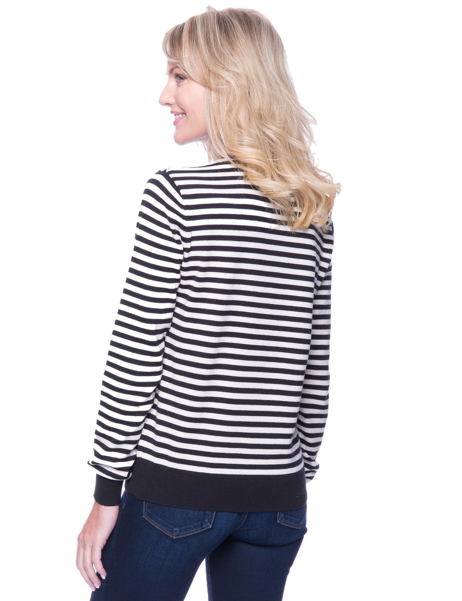 Stripes Black/Ivory