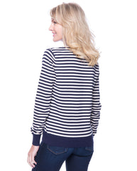 Stripes Navy/Ivory
