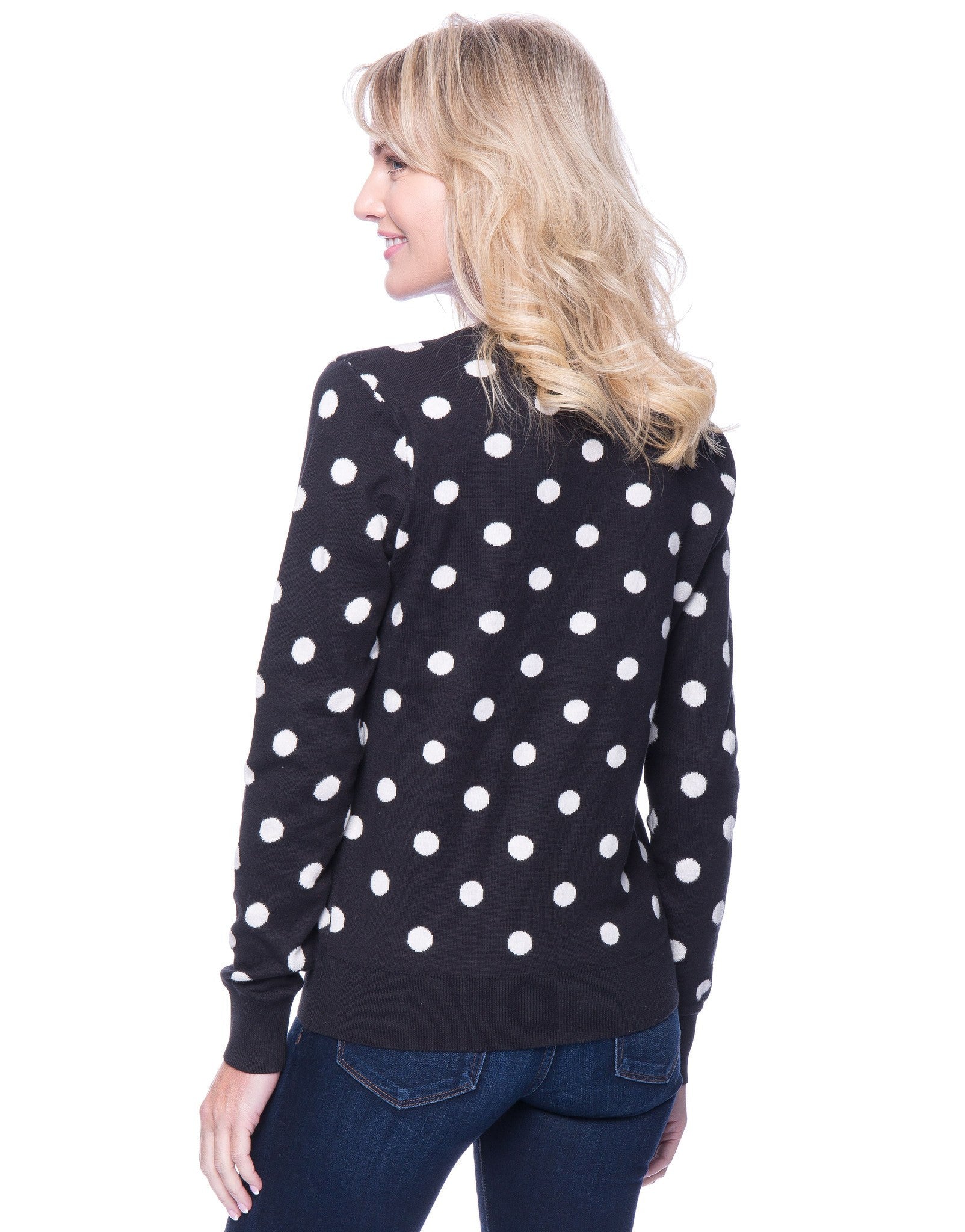 Polka Dots Black/Ivory