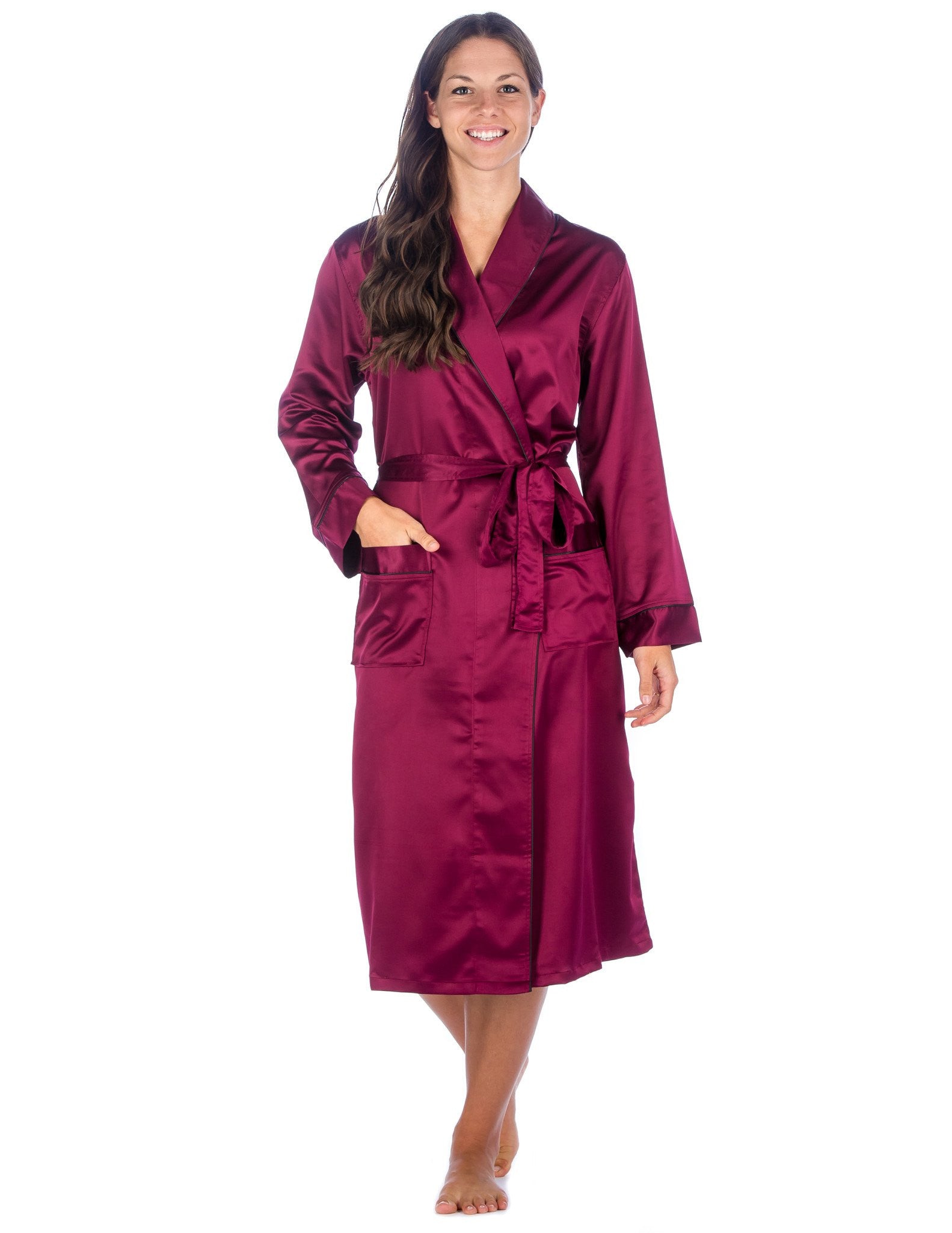 Women's Premium Satin Robe