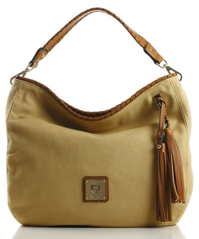 Noble Mount 'Eternity' Canvas Hobo/Handbag