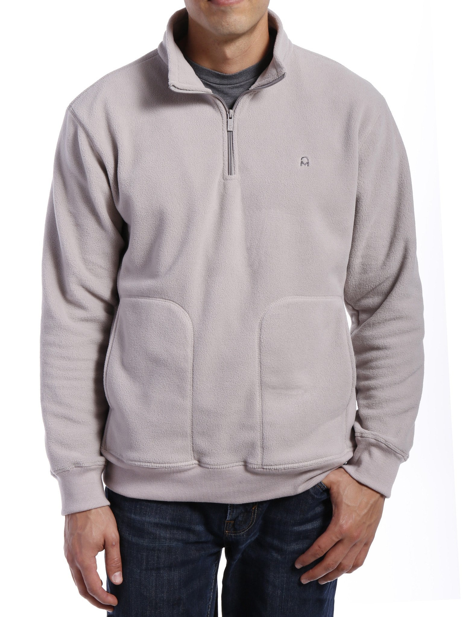 Men's Soft Fleece Half-Zip Pullover