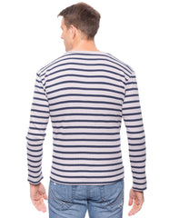 Stripes Heather Grey/Navy