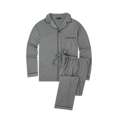Men's Jersey Knit French Terry Pajama Set