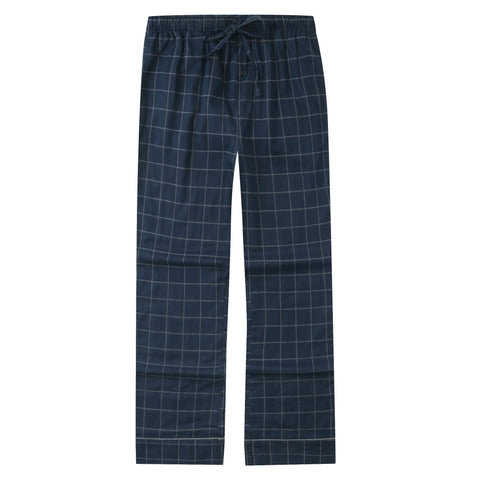 Mens Cotton Woven Double Layer Soft Lounge Pant