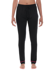 Women's Jersey Knit French Terry Tapered Lounge Pant