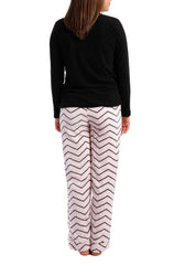 Chevron - Pink/Black