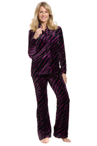 Womens Lush Butterfleece Pajama Set – Noble Mount