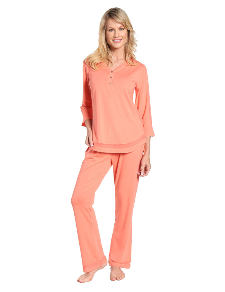 Womens Eco-PJ Bamboo Lounge Set