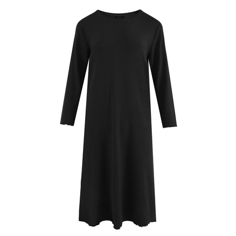 Women's Cozy Rib Sleep Dress (3/4 Sleeve)