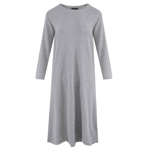 Women's Cozy Rib Sleep Dress (3/4 Sleeve)