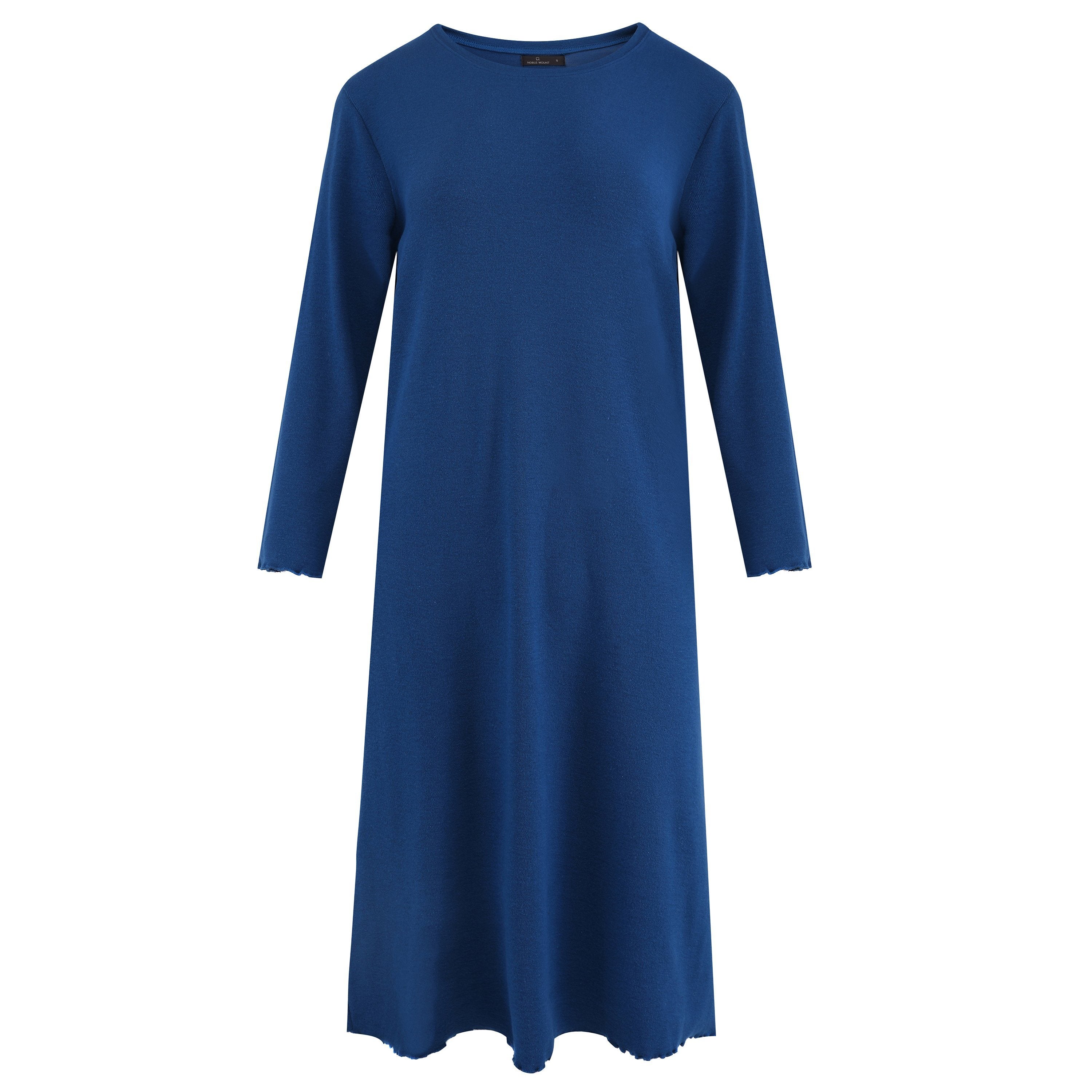 Women's Cozy Rib Sleep Dress (3/4 Sleeve)
