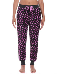 Women's Premium Coral Fleece Plush Jogger Lounge Pants