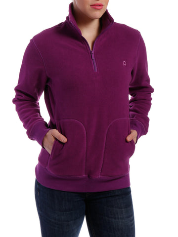 Women's Soft Fleece Half-Zip Pullover