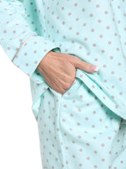 Dots Diva Aqua-Gray