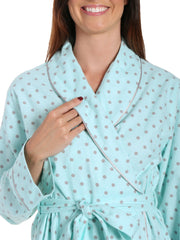 Dots Diva Aqua-Gray