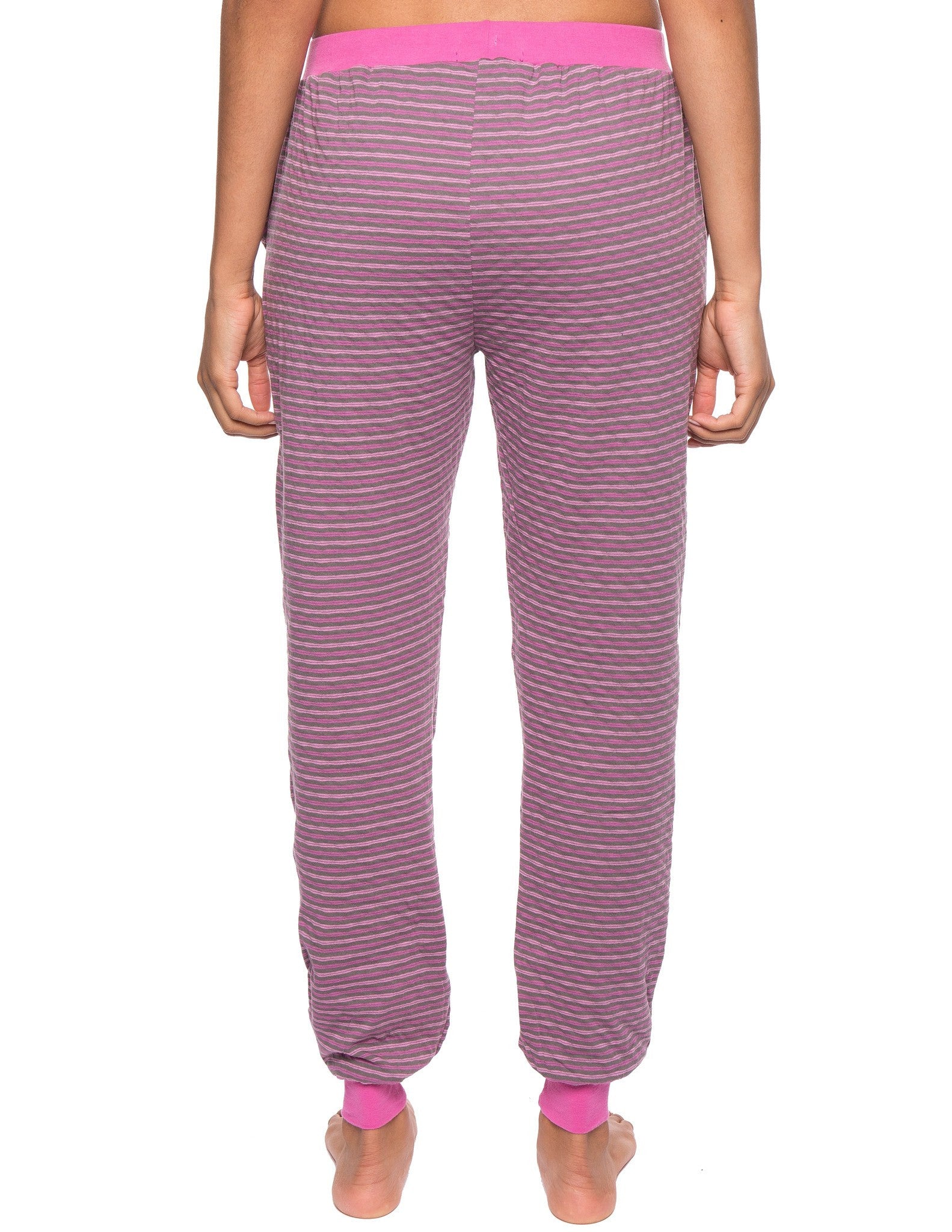 Stripes Charcoal/Pink