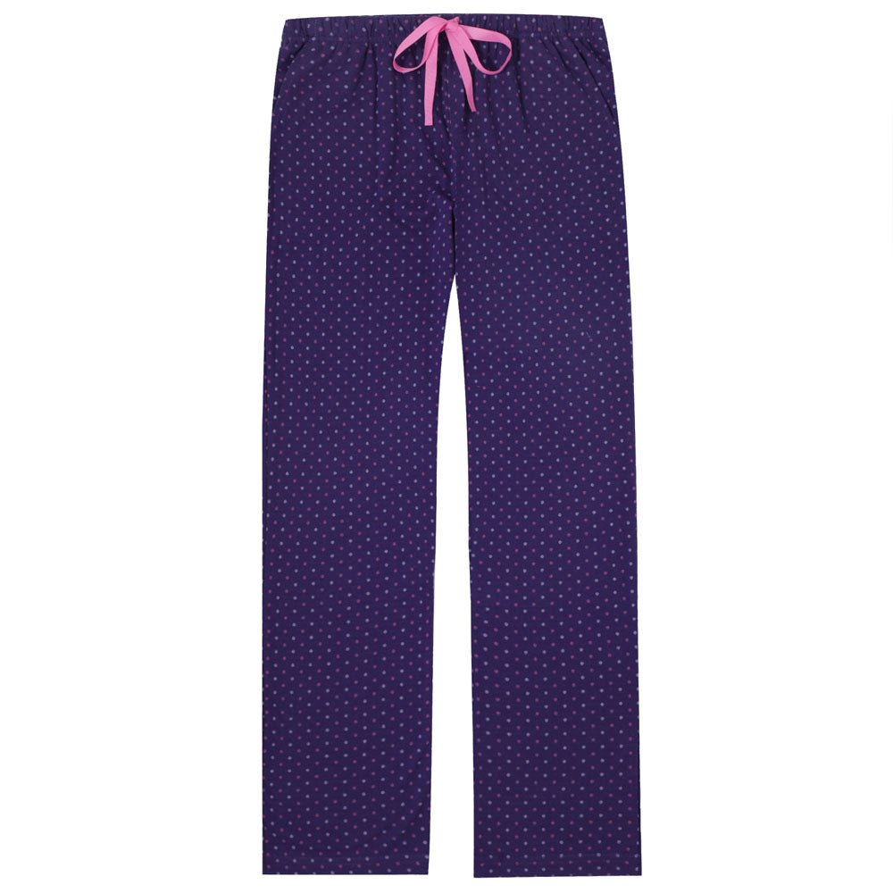 Women's Double Layer Knit Jersey Lounge Pants