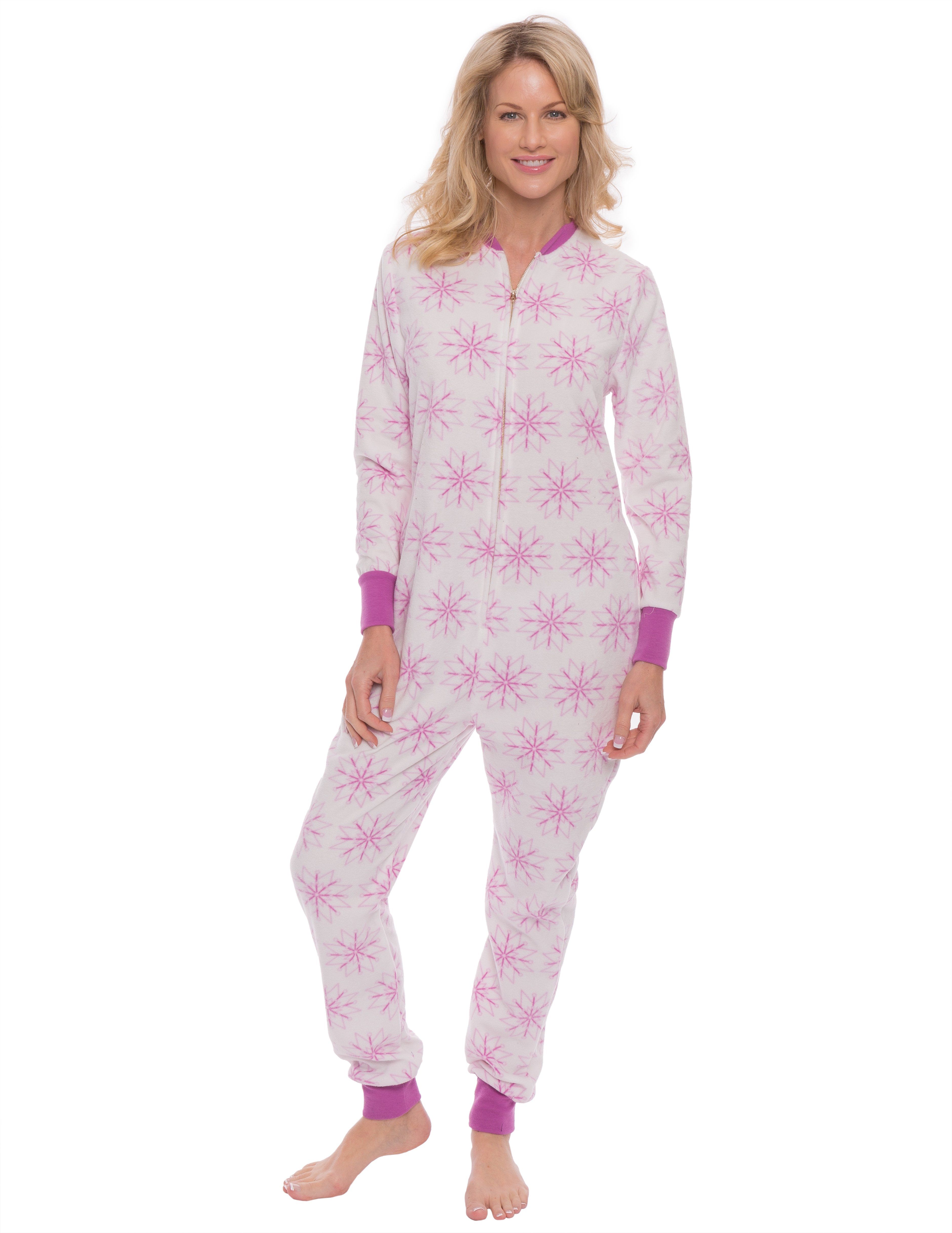 Women's Premium Microfleece Onesie Jumper Pajama