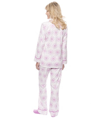 Snowflakes White/Purple