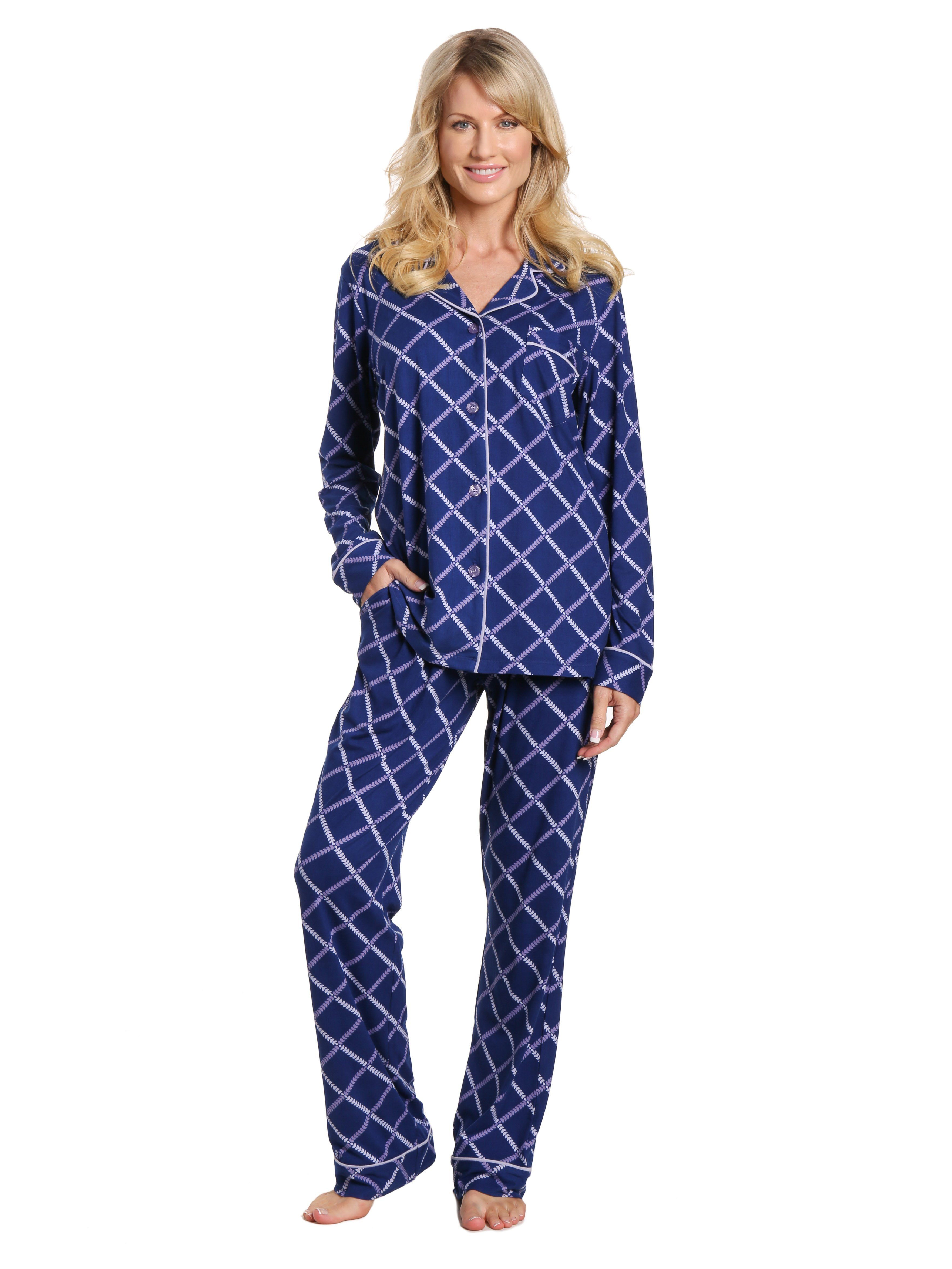 Women's Butter Soft Knit Pajama Sleepwear Set – Noble Mount