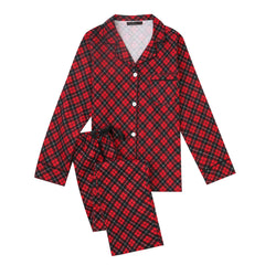 Womens Premium Cotton Flannel Pajama Sleepwear Set