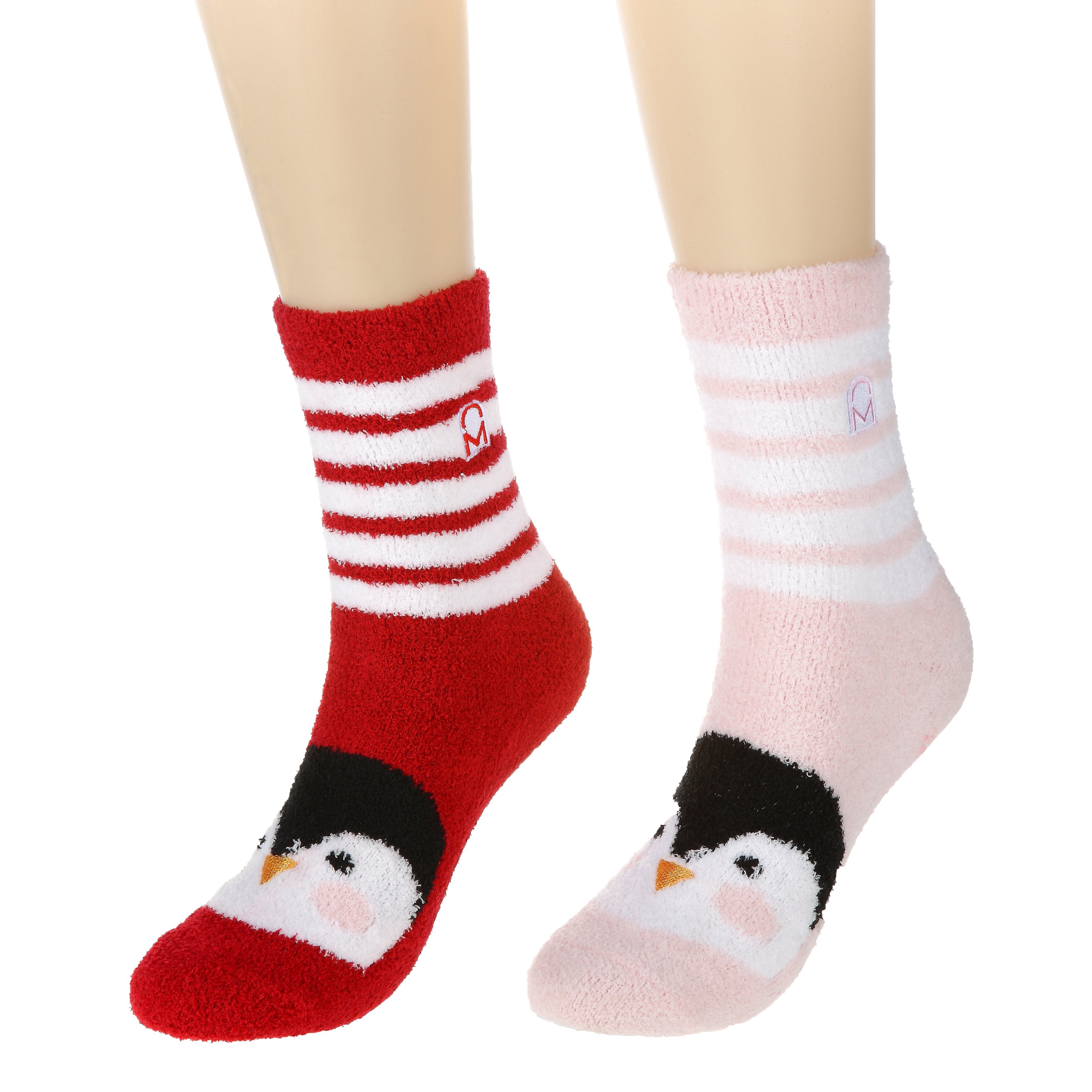 Women's Soft Anti-Skid Micro-Plush Winter Crew Socks