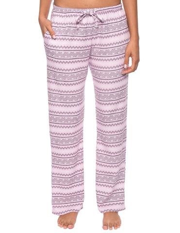 Women's Waffle Knit Thermal Lounge Pants