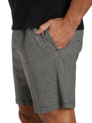 Stripe Gray Shorts with Black Top