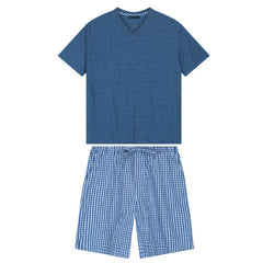 Mens Premium Cotton Short Lounge Set