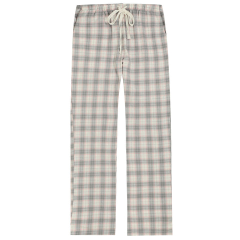 Womens 100% Cotton Lightweight Flannel Lounge Pants