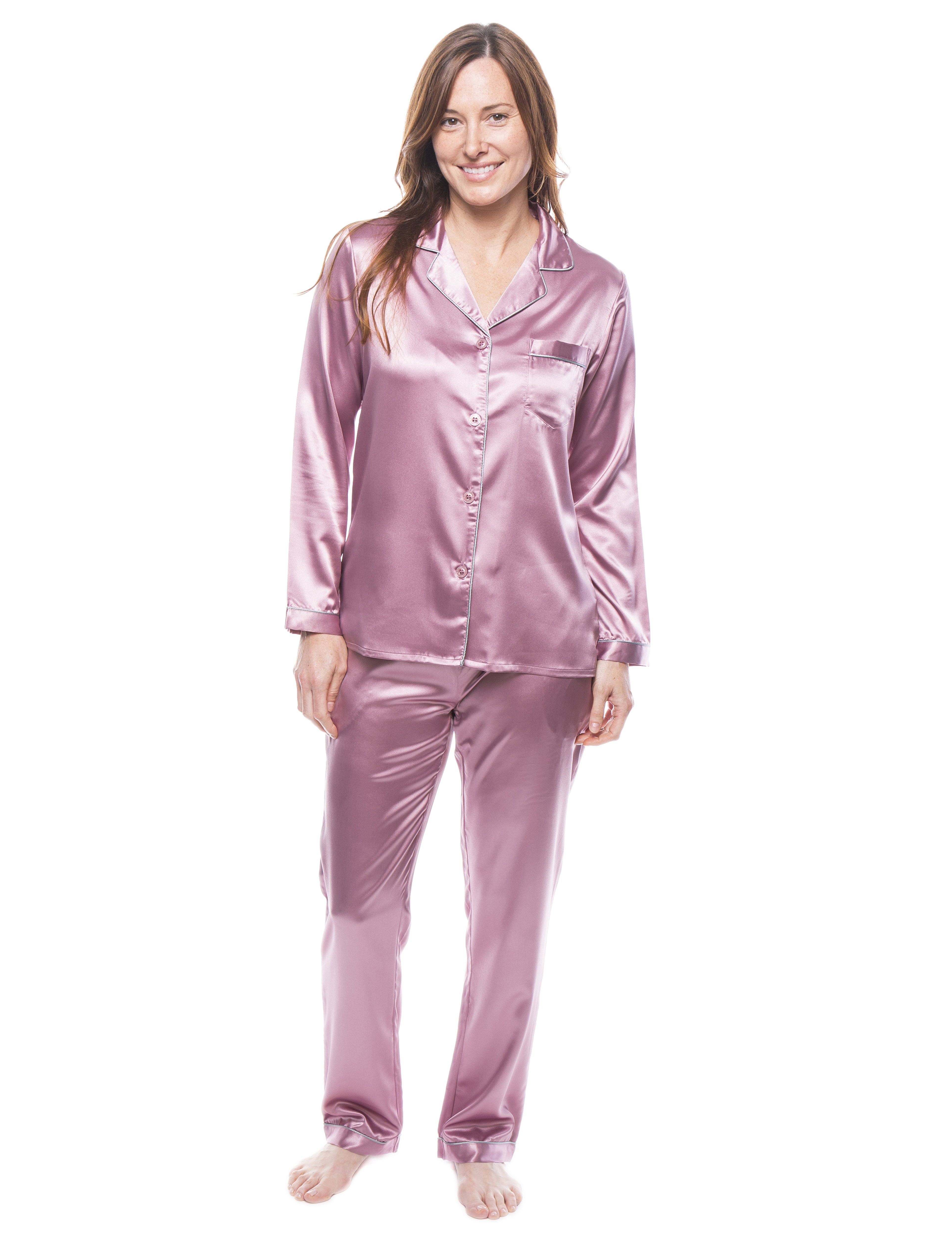 Women's Satin Pajama/Sleepwear Set