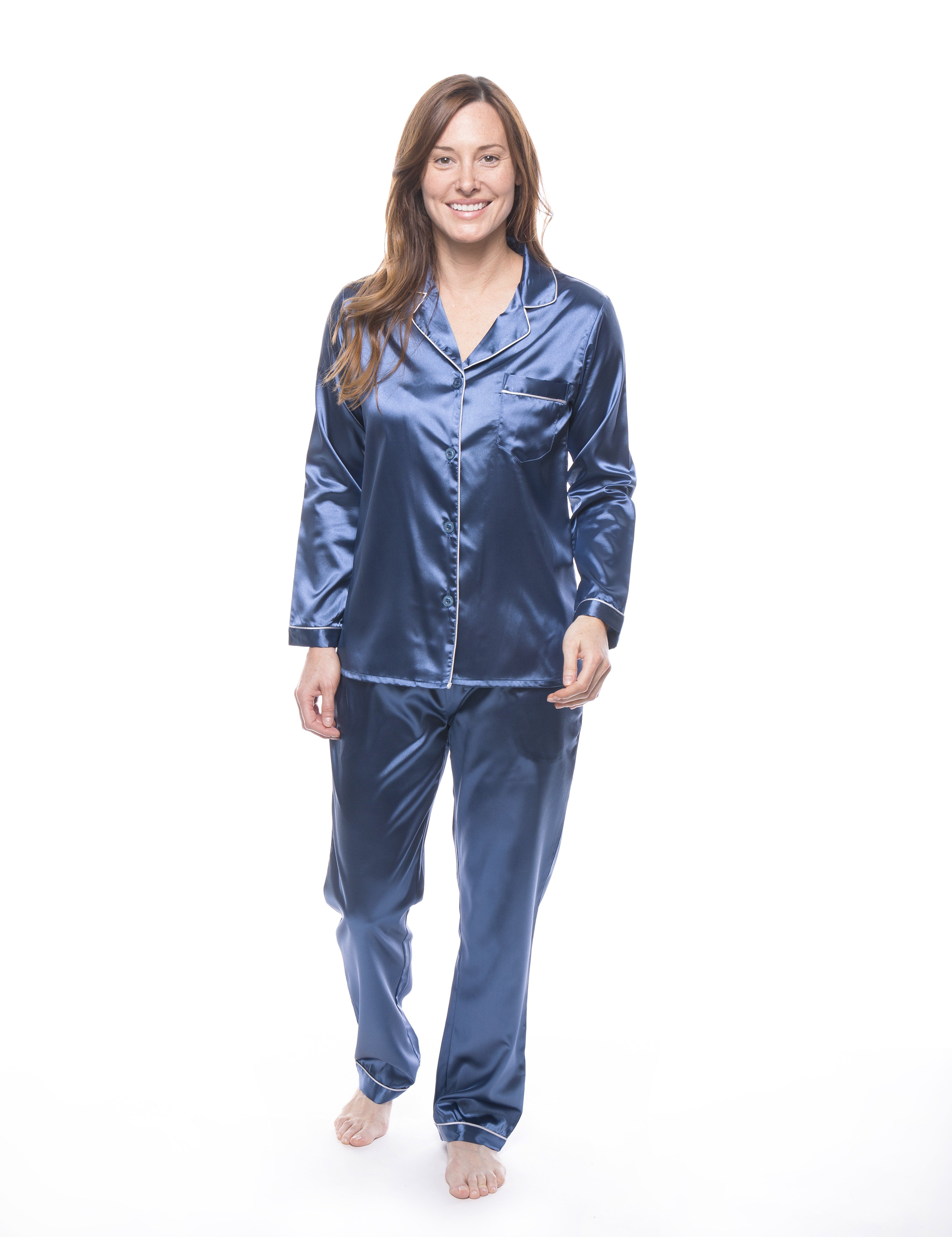 Women's Satin Pajama/Sleepwear Set – Noble Mount